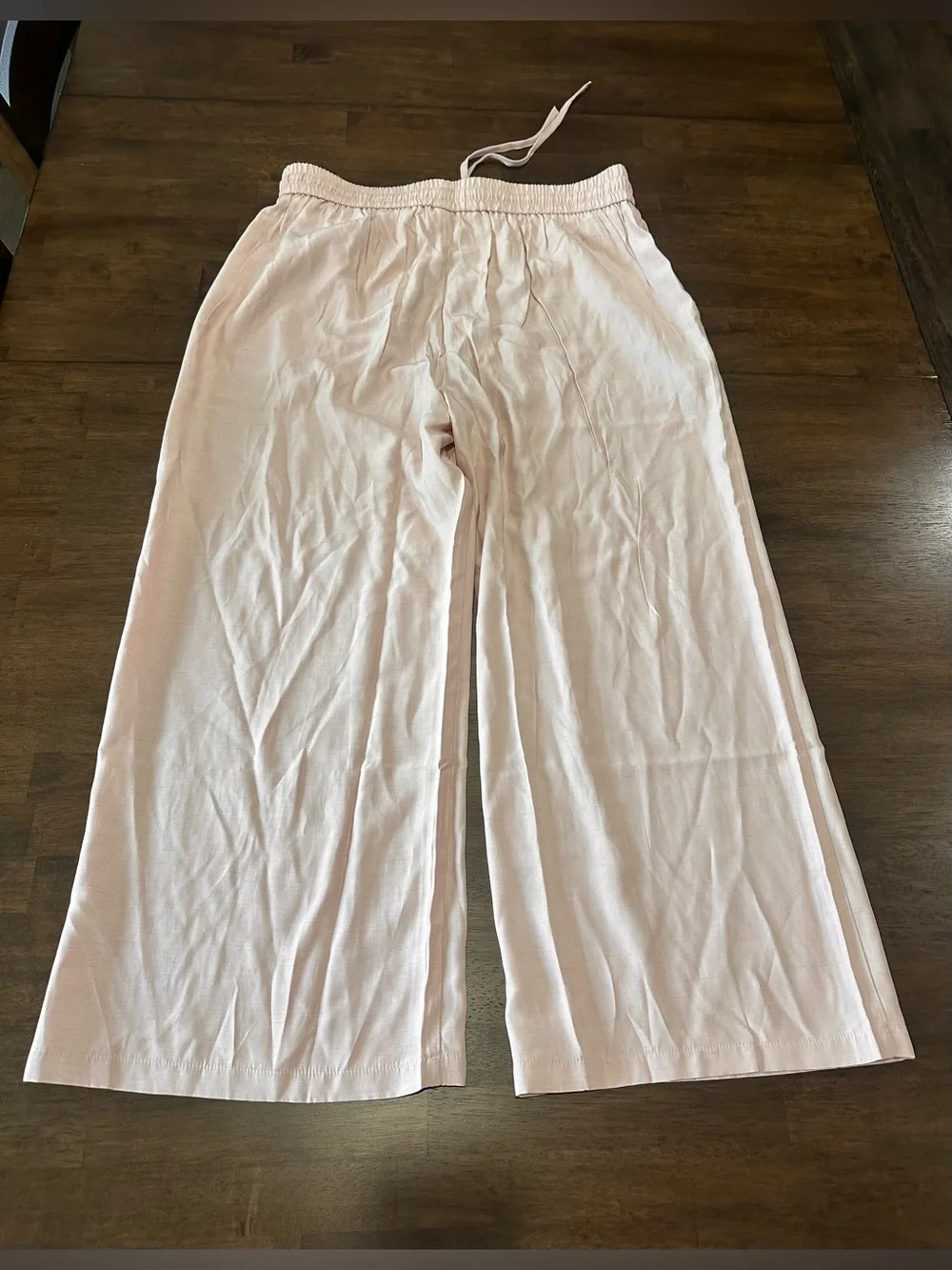 HALARA High Wasted Drawstring Pocket Wide Leg Pants Size XL